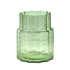SERAX Waves - Vase clear green